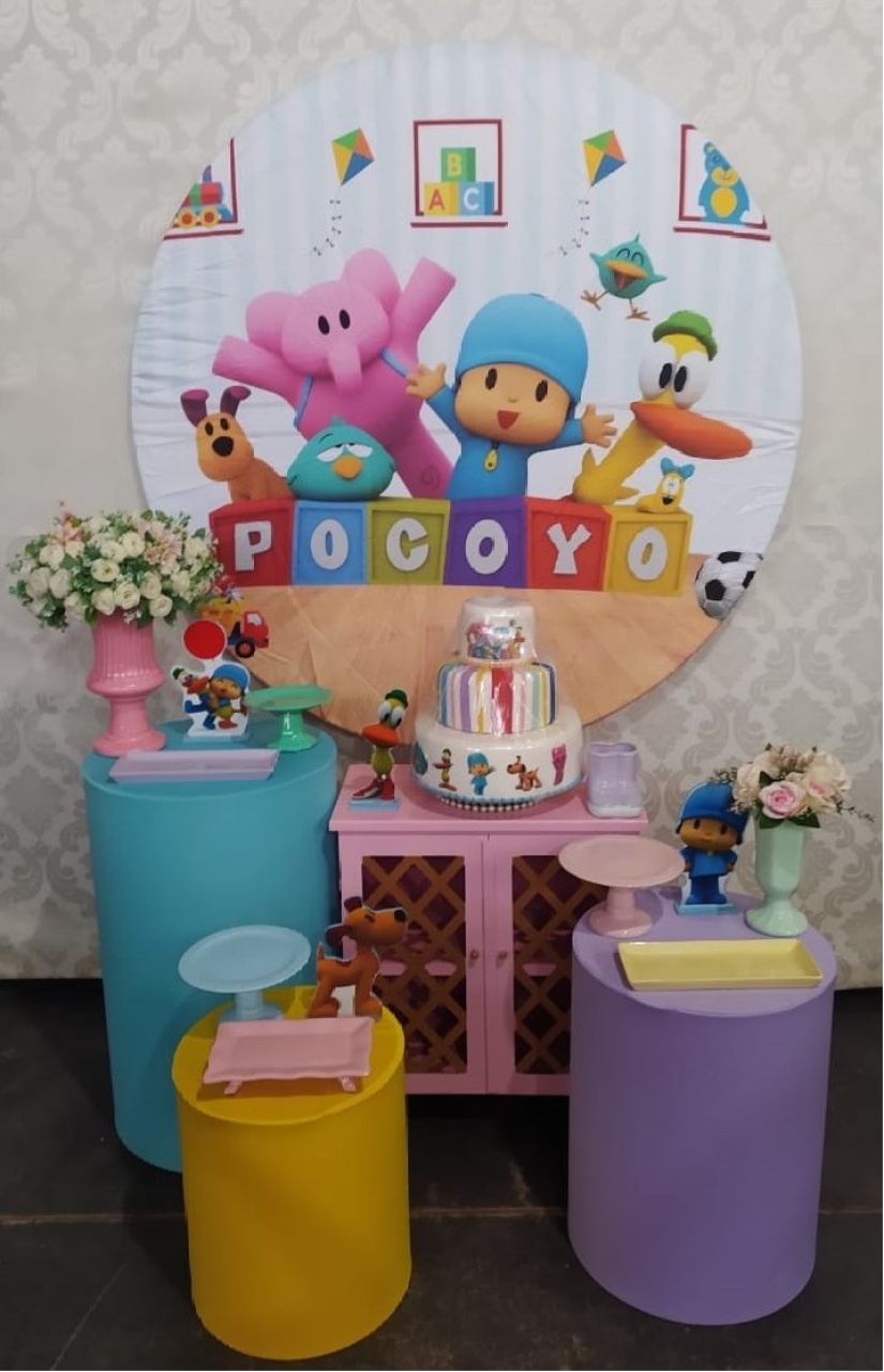 Kit Ouro Pocoyo Menina - Cantinho da Cris Reis