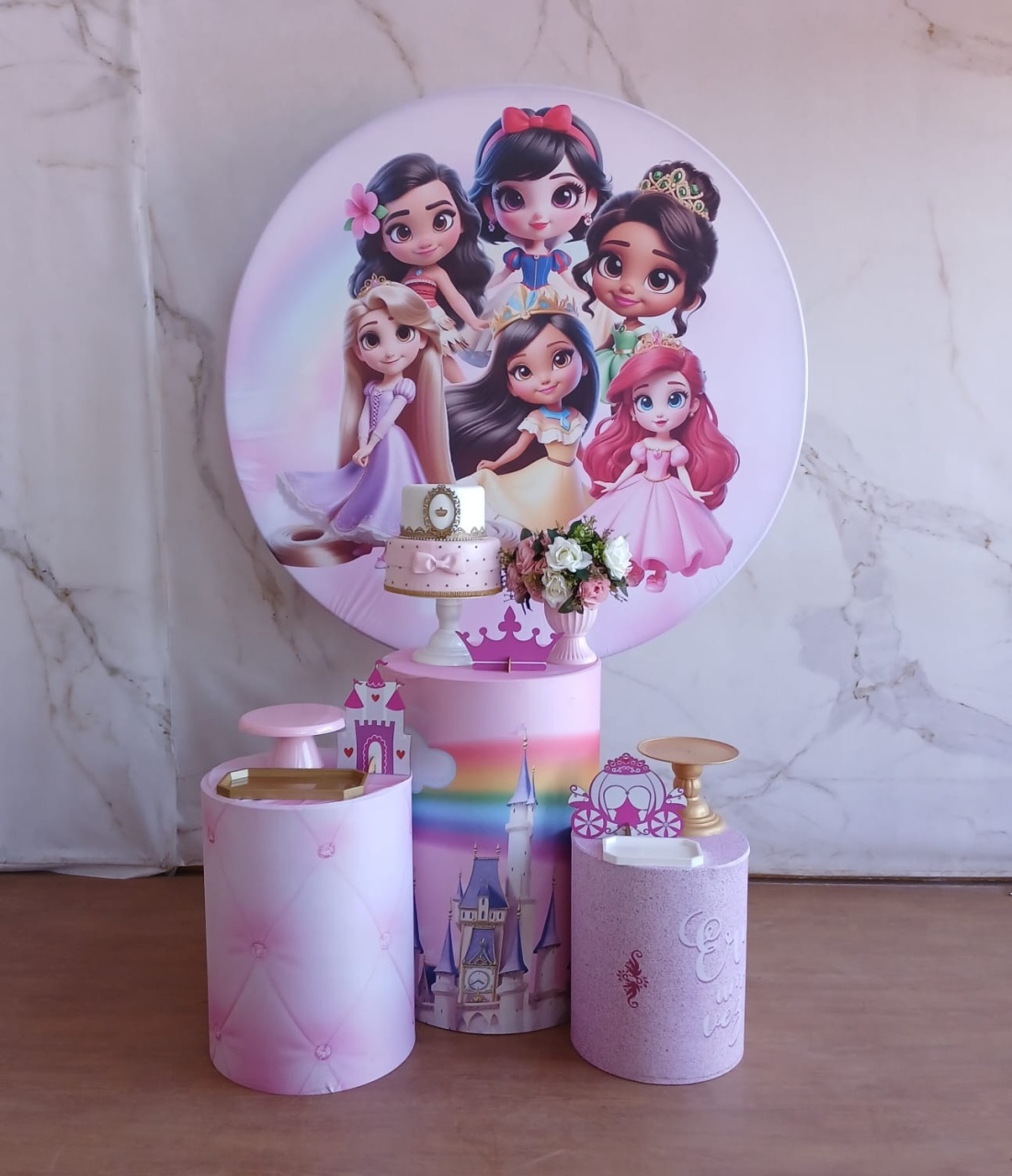 Kit Prata As Princesas Cut - Cantinho da Cris Reis