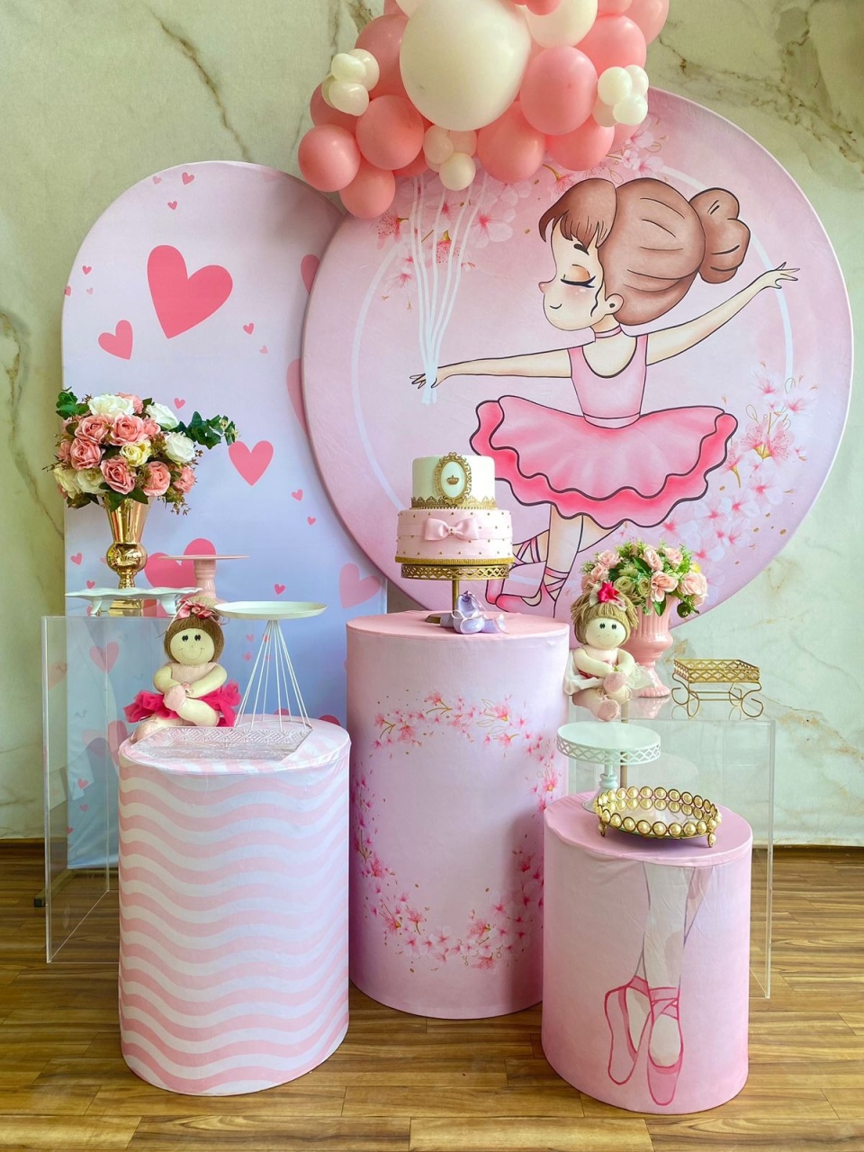 Kit Luxo Bailarina  - Cantinho da Cris Reis