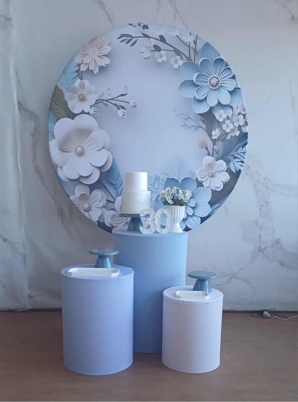 Kit Prata Floral (3) - Cantinho da Cris Reis