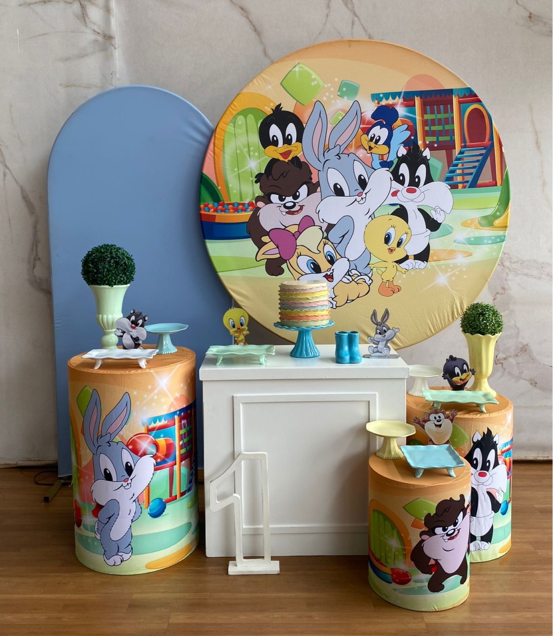 Kit Diamante Baby Looney Tunes  2 - Cantinho da Cris Reis