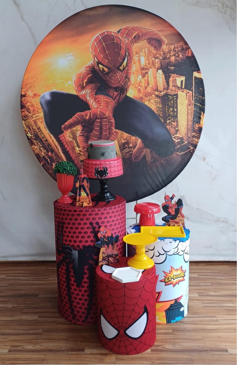 Kit Prata Homem Aranha (1)  - Cantinho da Cris Reis