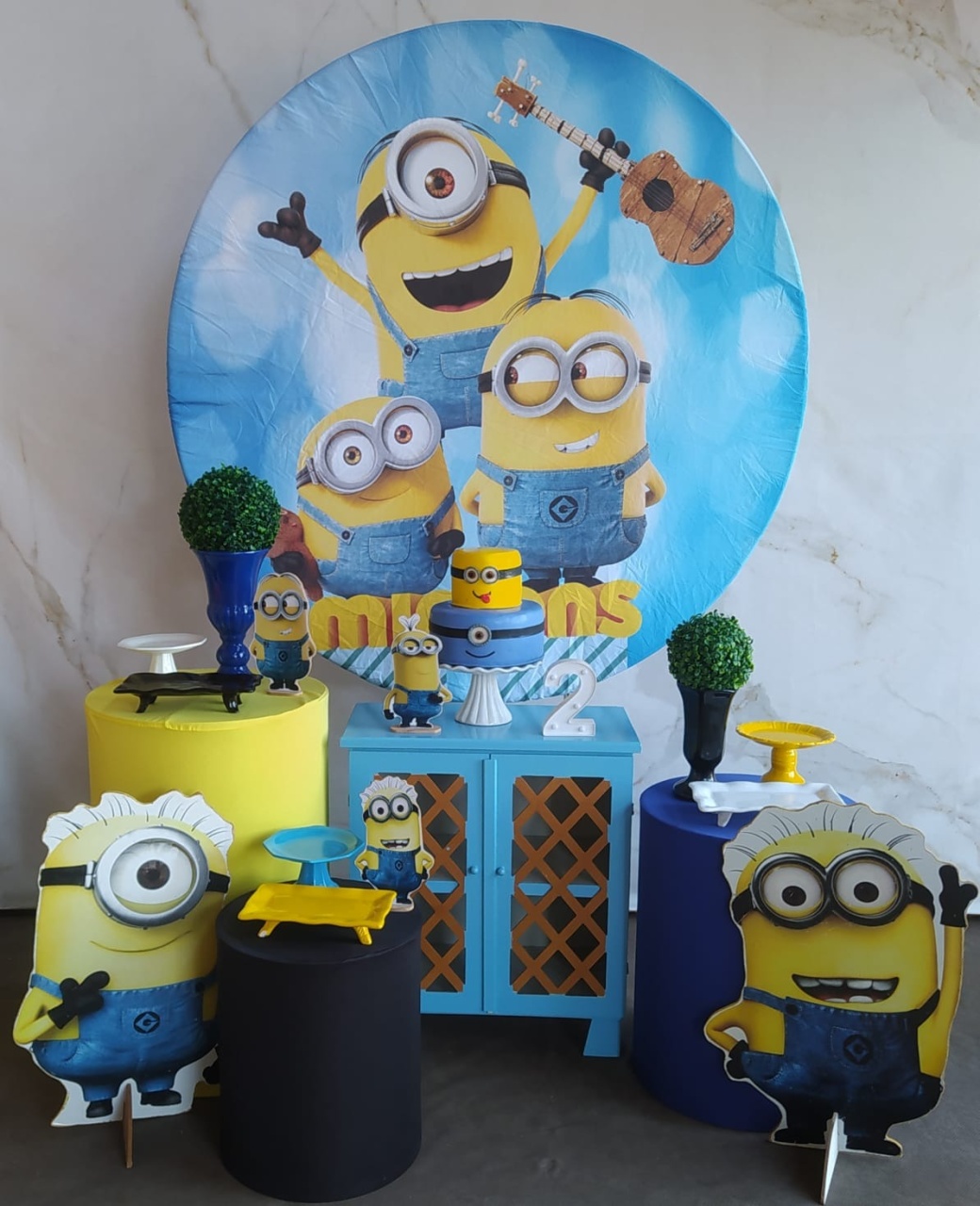 Kit Ouro Minions  - Cantinho da Cris Reis