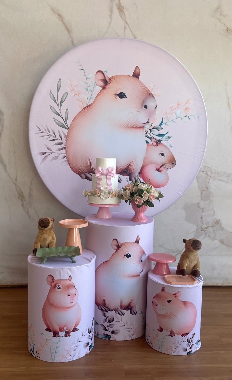 Kit Prata Capivara 3 - Cantinho da Cris Reis