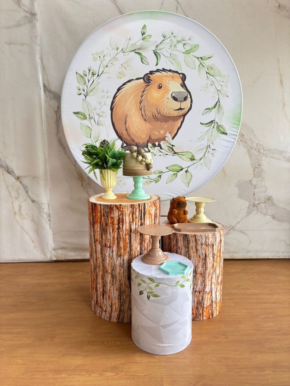 Kit Prata Capivara (2)  - Cantinho da Cris Reis