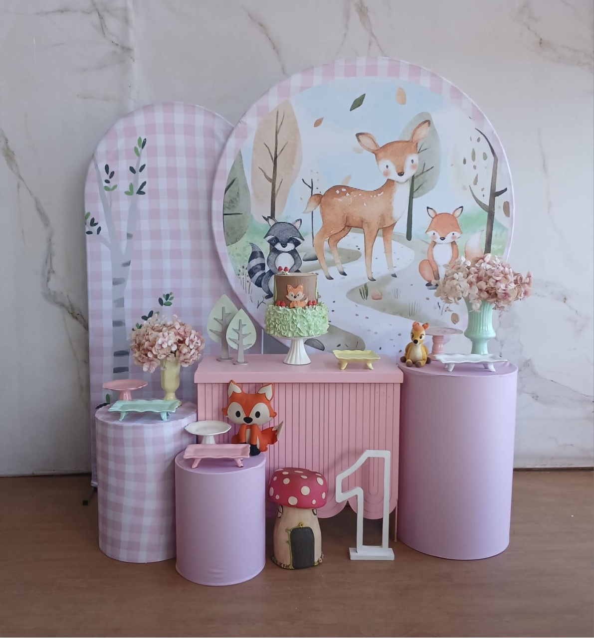 Kit Diamante Bosque Menina  - Cantinho da Cris Reis