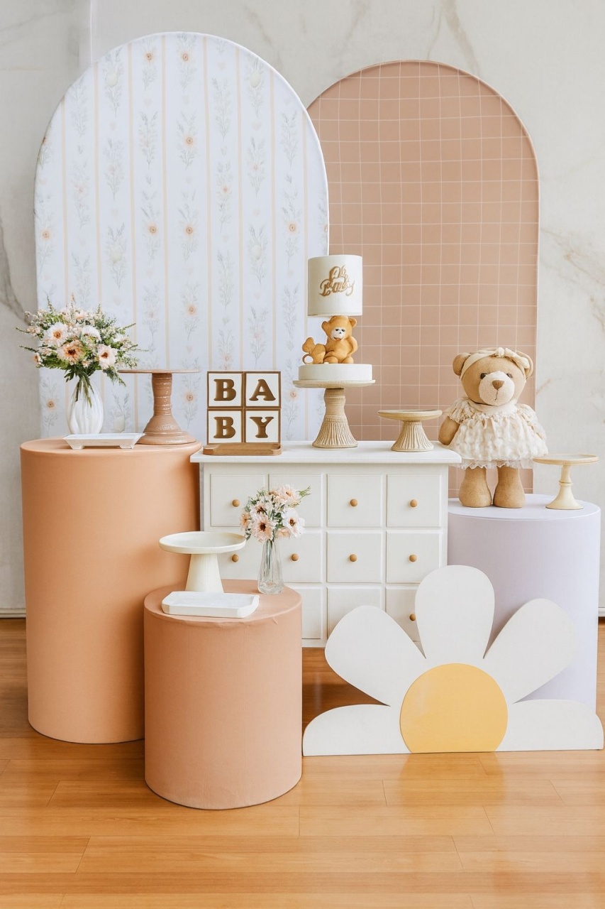 Kit Encanto- Chá de Bebê Ursinha - Cantinho da Cris Reis