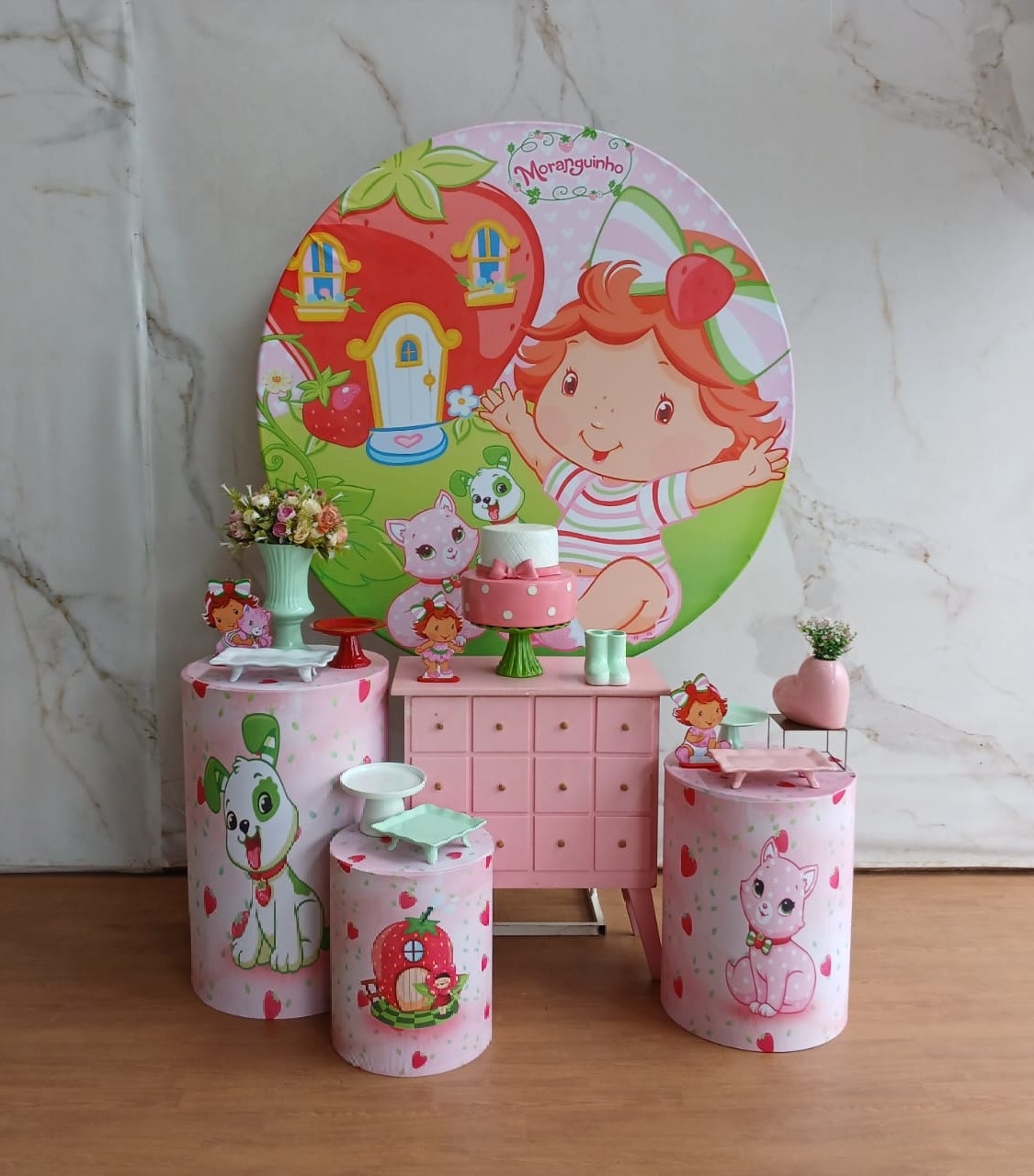 Kit Ouro Moranguinho Baby - Cantinho da Cris Reis
