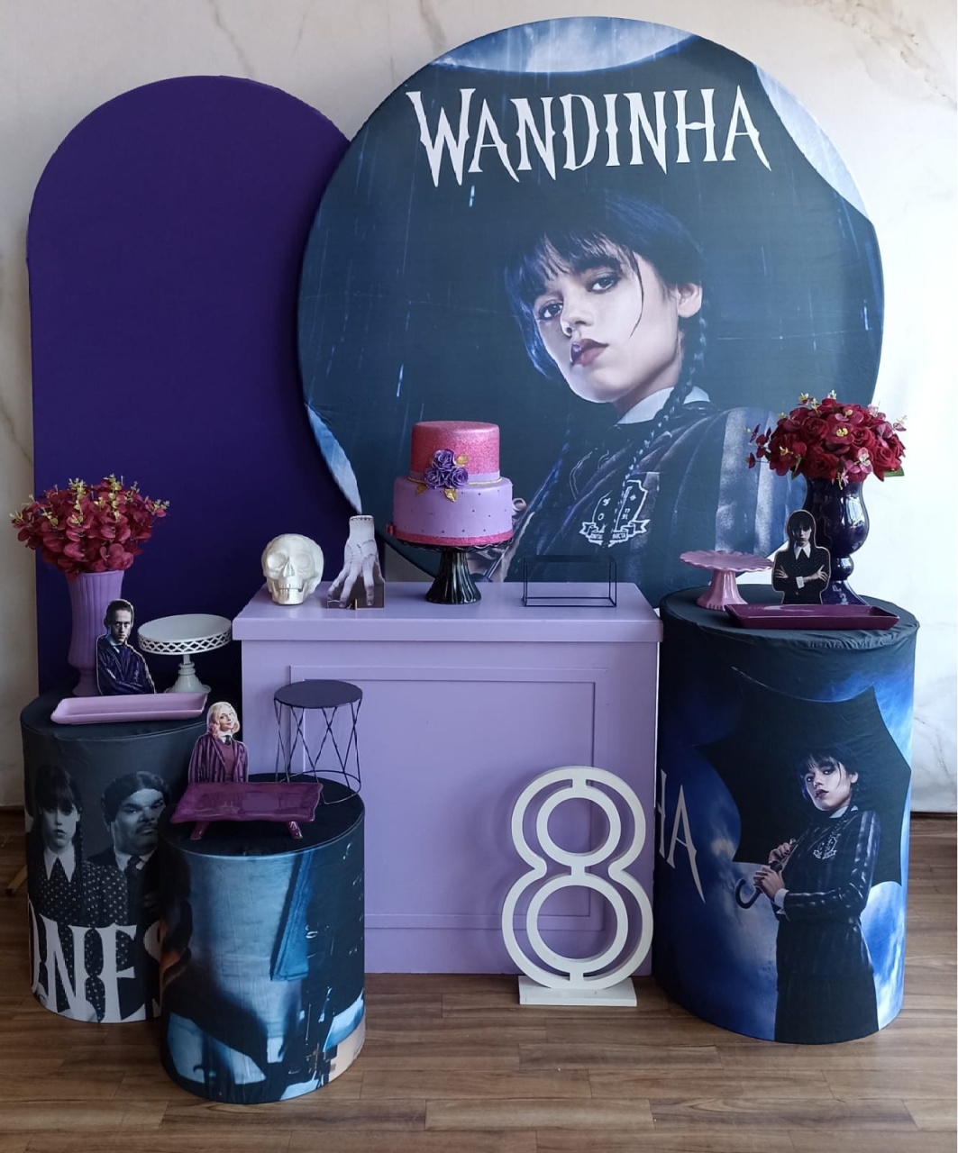 Kit Diamante Wandinha 1 - Cantinho da Cris Reis
