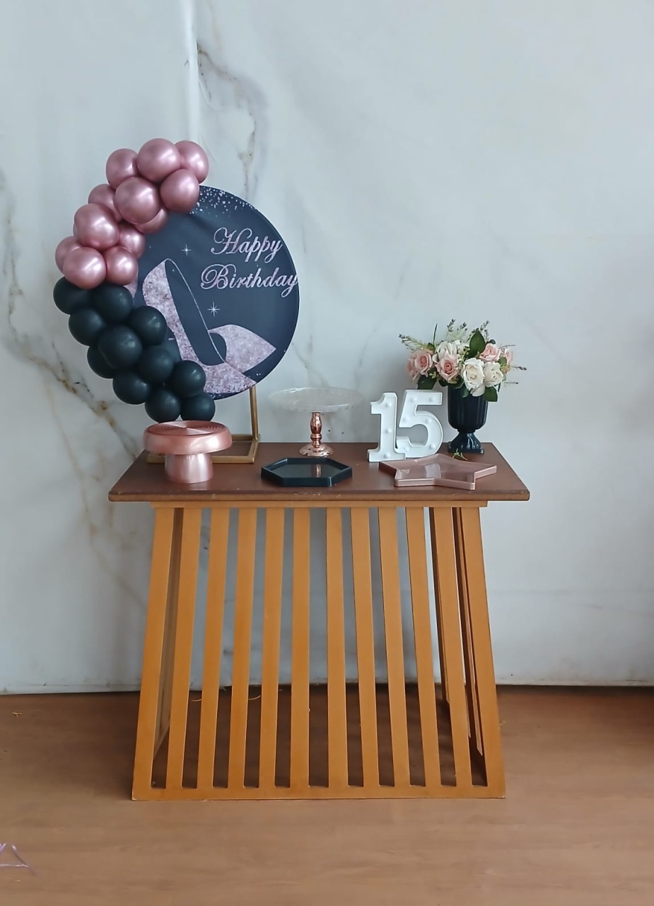 Kit Festa Na Mesa - Happy Birthday  - Cantinho da Cris Reis