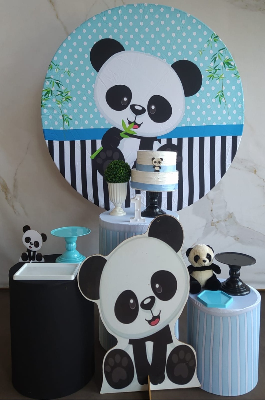 Kit Prata Panda - Cantinho da Cris Reis