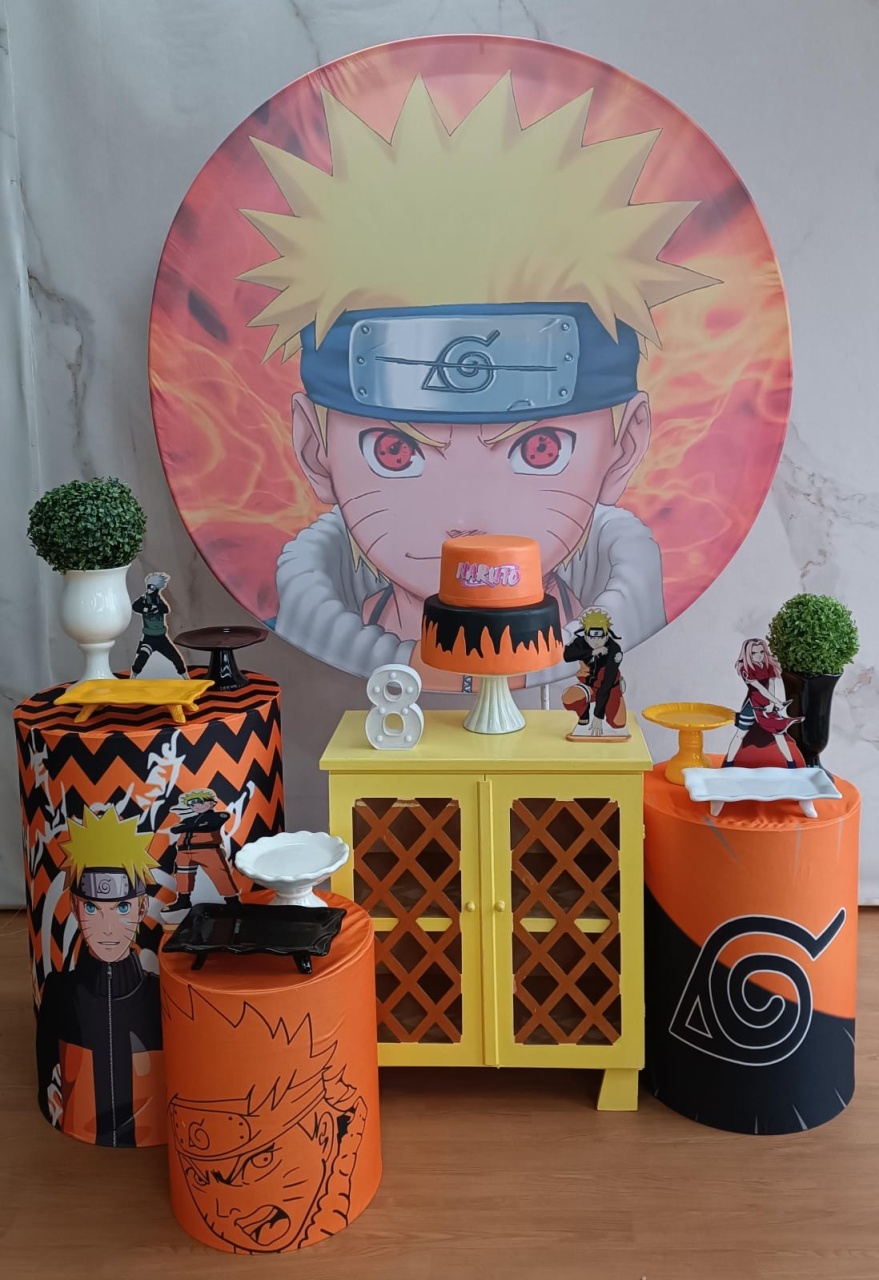 Kit Ouro Naruto 1 - Cantinho da Cris Reis