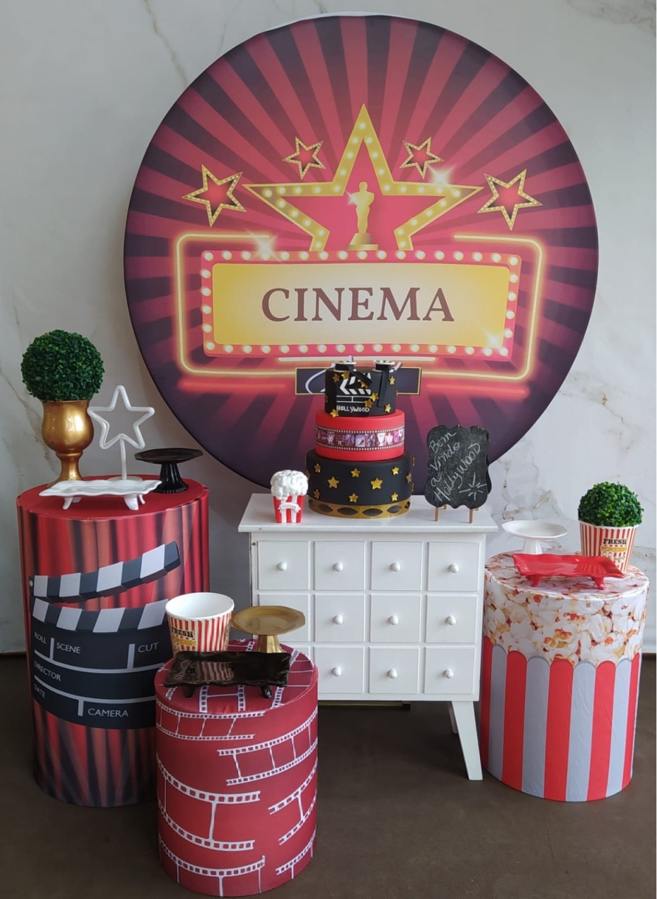  Kit Ouro Cinema - Cantinho da Cris Reis