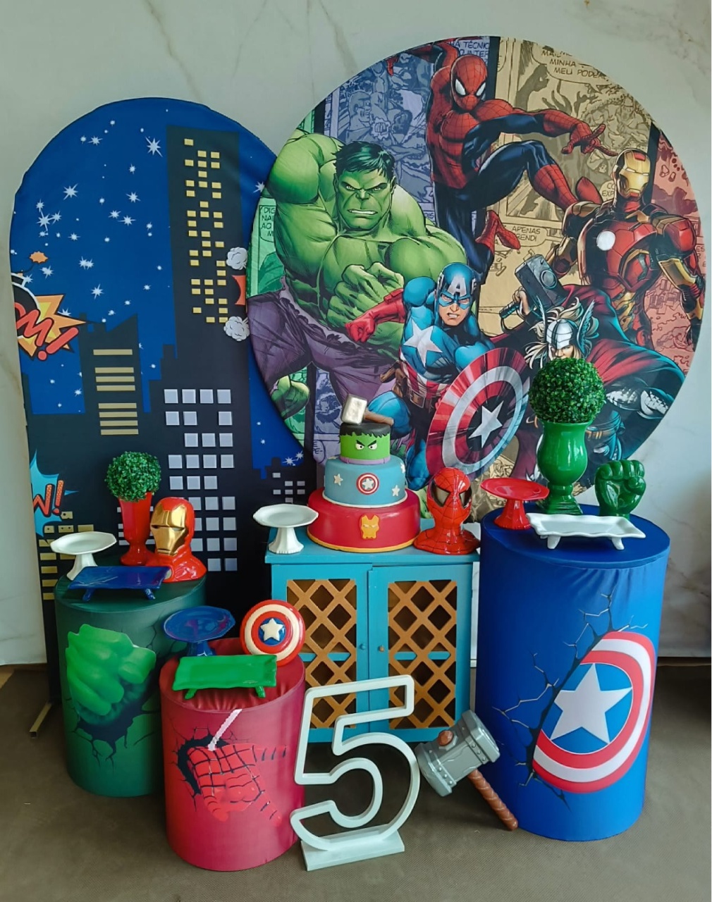 Kit Diamante Vingadores (2)  - Cantinho da Cris Reis