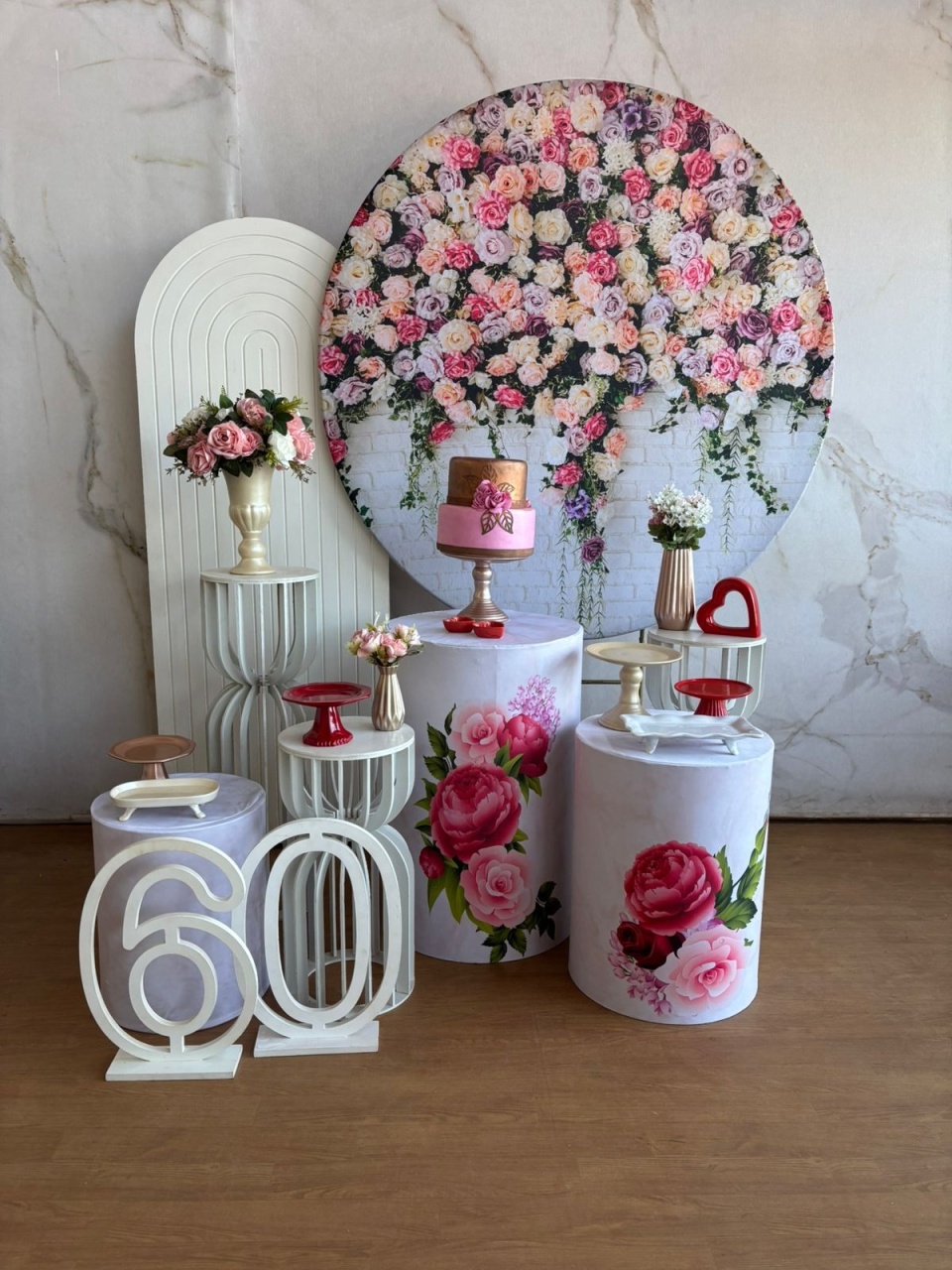Kit Luxo Adulto Floral (4)  - Cantinho da Cris Reis