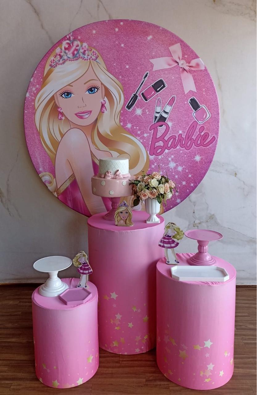 Kit Prata Barbie  - Cantinho da Cris Reis