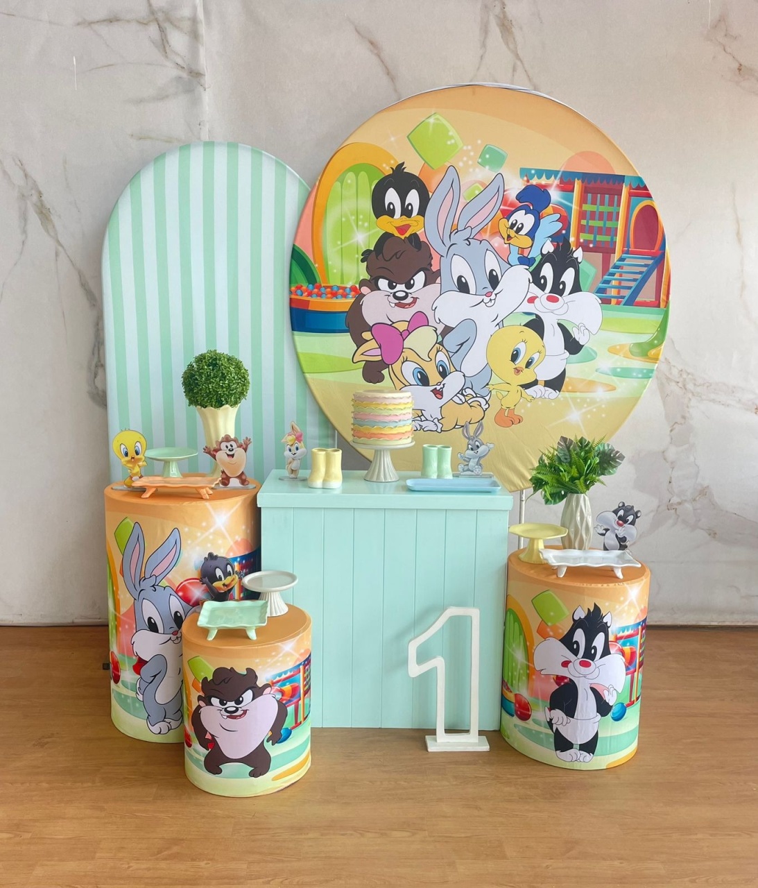 Kit Diamante Baby Looney Tunes  - Cantinho da Cris Reis