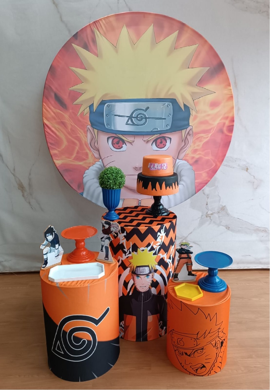 Kit Prata Naruto 1 - Cantinho da Cris Reis