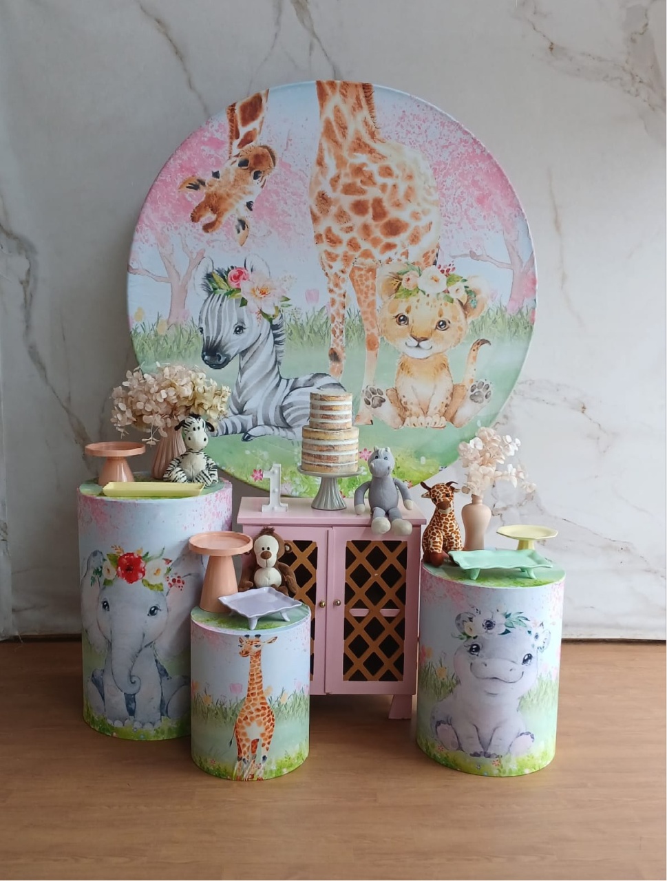 Kit Ouro Safari Menina - Cantinho da Cris Reis