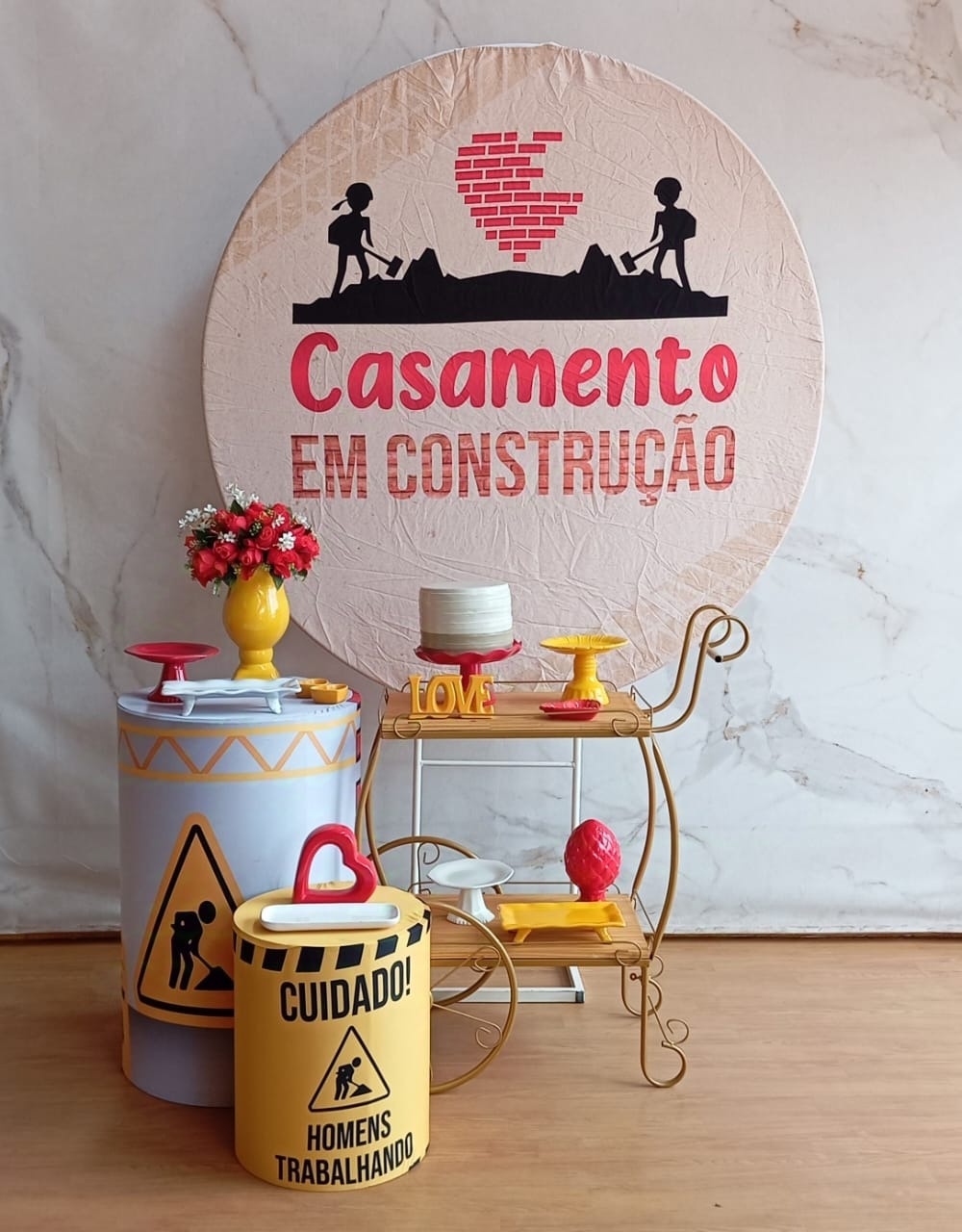 Kit Composição Carrinho Gourmet 9 - Cantinho da Cris Reis