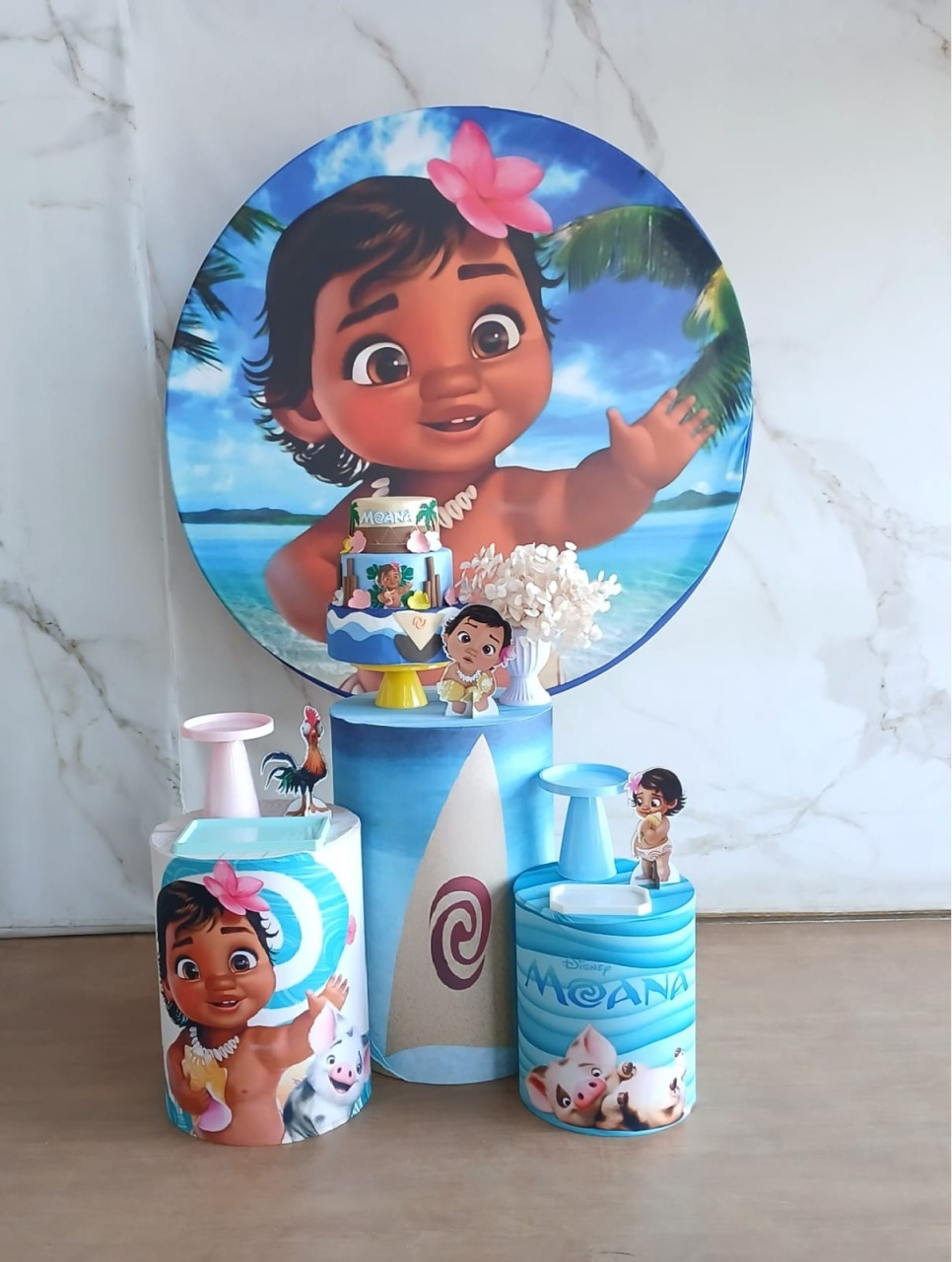 Kit Prata Moana Baby  - Cantinho da Cris Reis