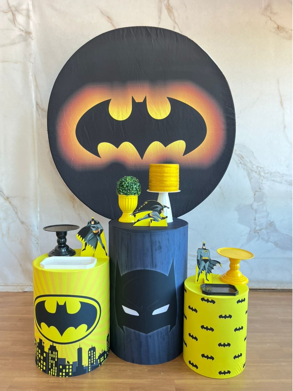 Kit Prata Batman - Cantinho da Cris Reis