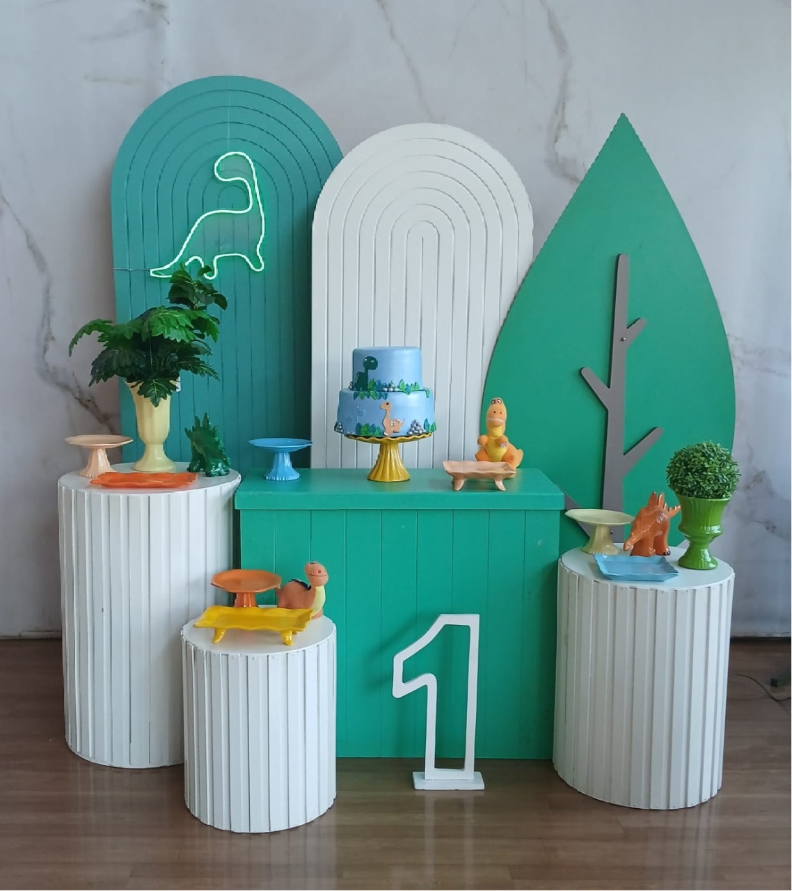 Kit Luxo Dino Baby- Sem Sublimação  - Cantinho da Cris Reis