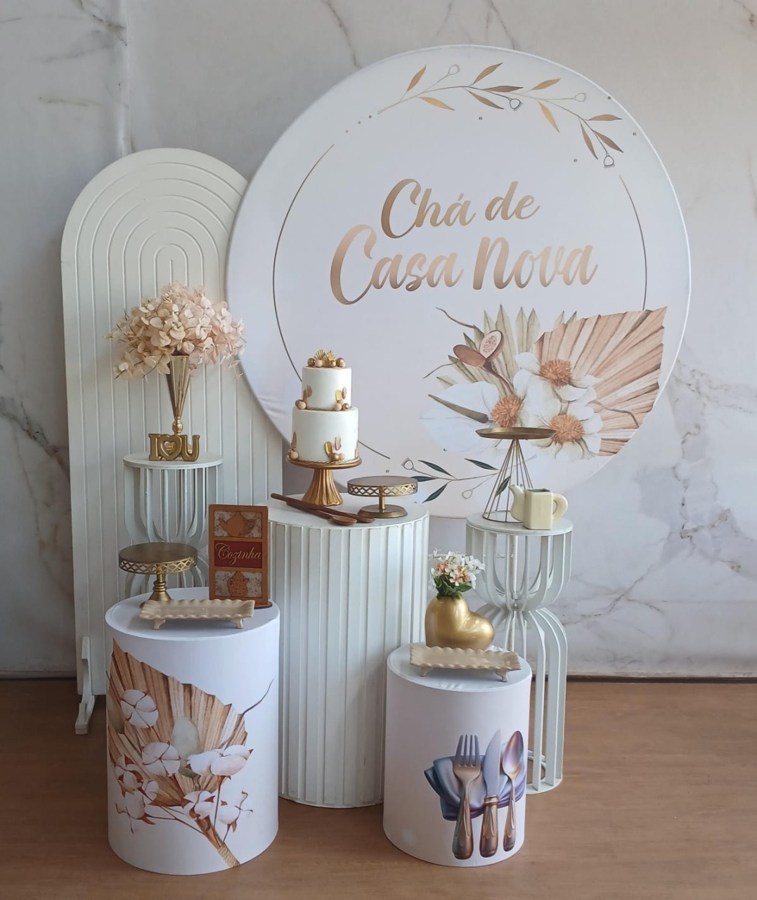 Chá de Casa Nova  Luxo 3  - Cantinho da Cris Reis