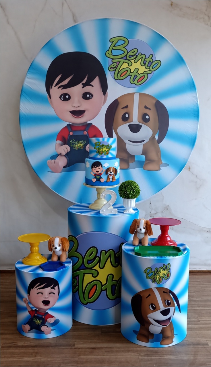 Kit Prata Bento E Totó - Cantinho da Cris Reis