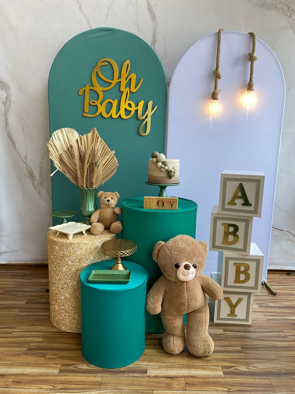 Chá de bebê menino 