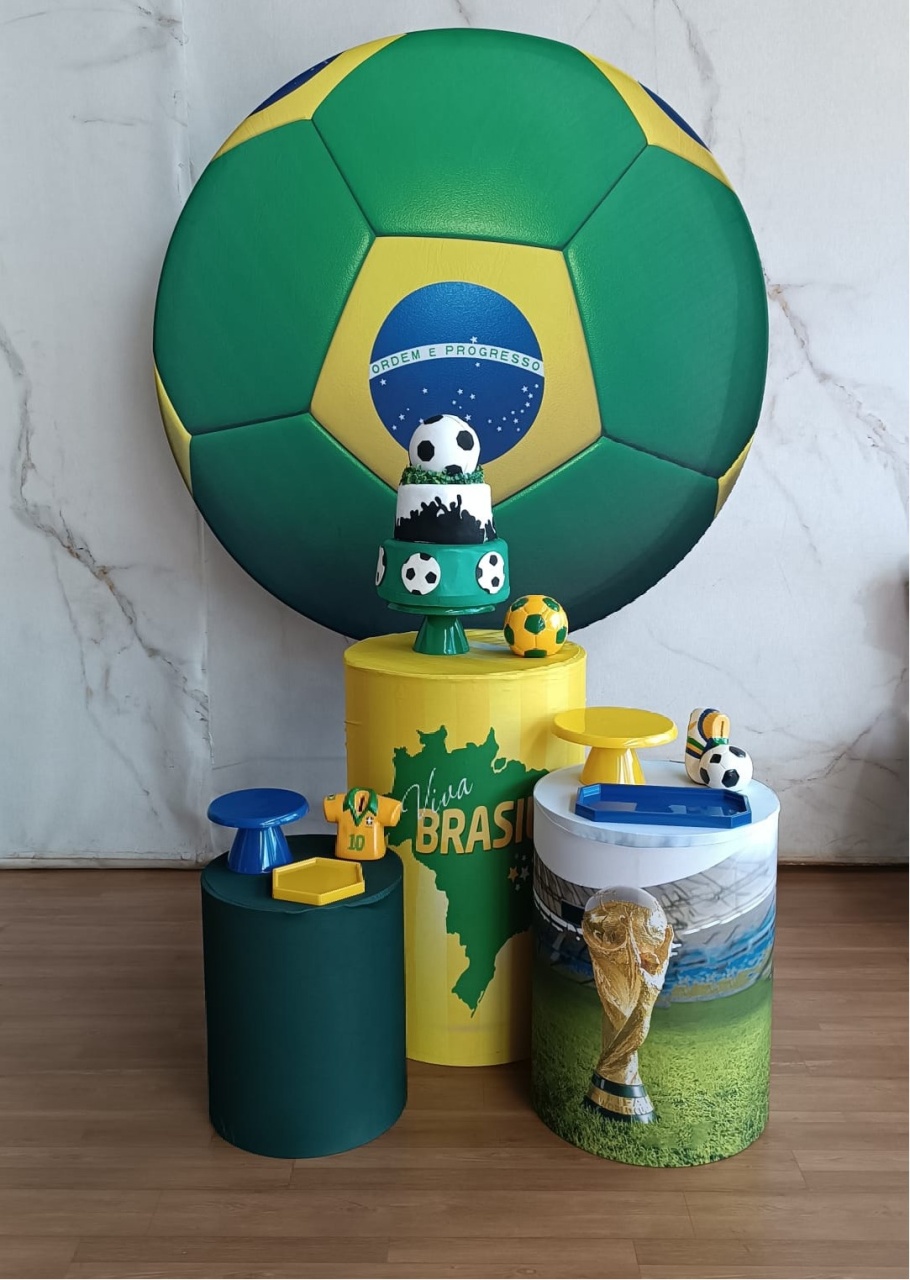 Kit Prata-  Brasil - Cantinho da Cris Reis