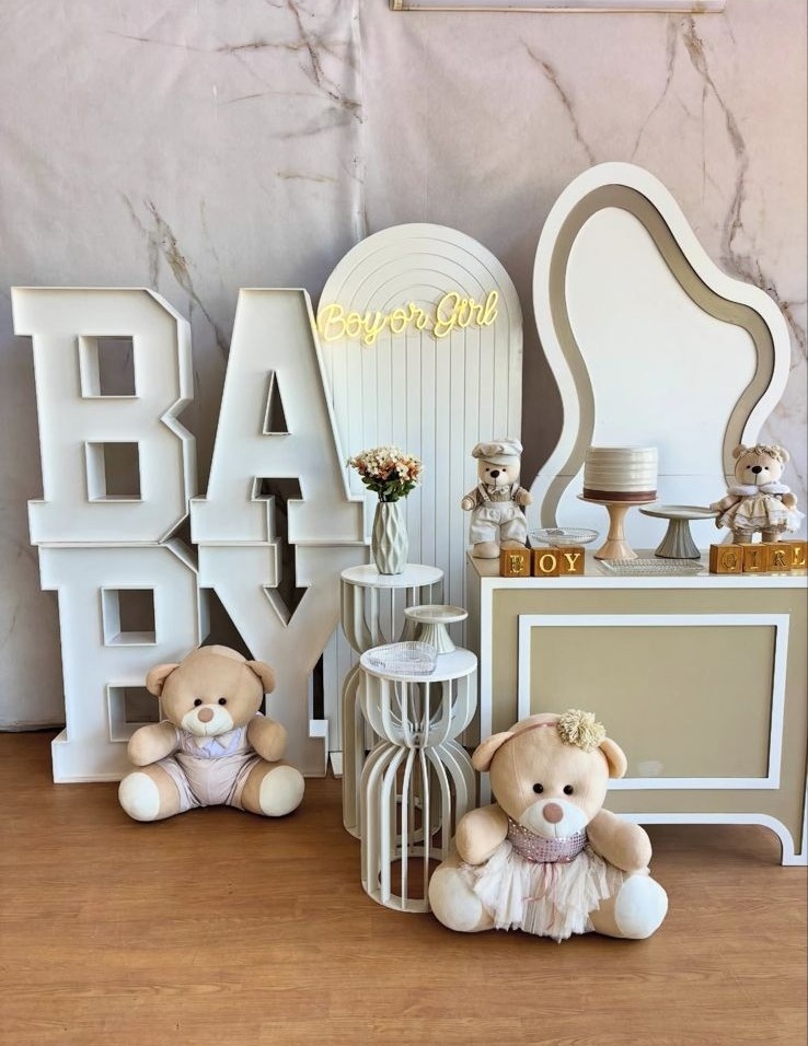 Kit Composição  Chá de Revelação 17