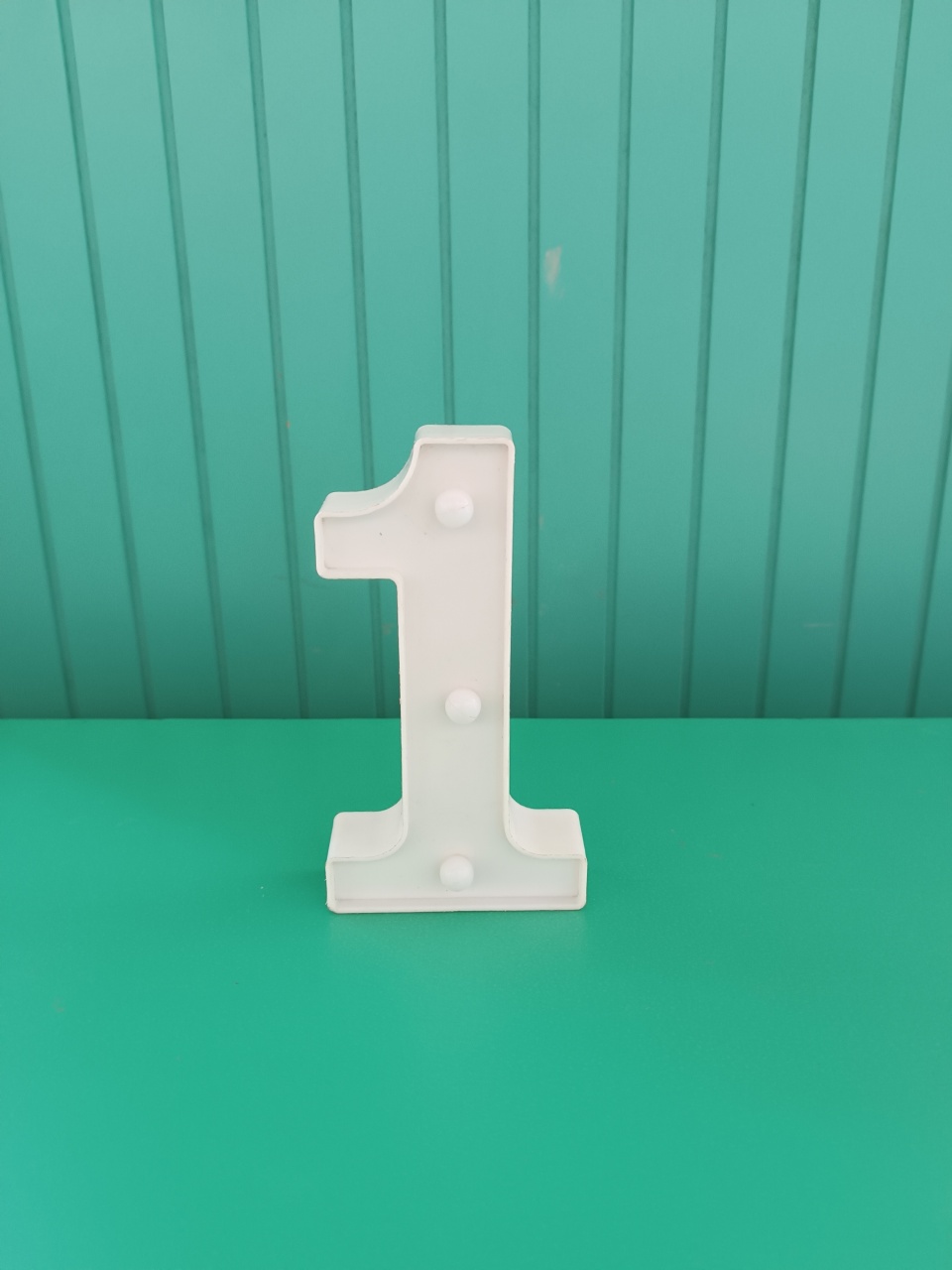 Número 1 Led de Mesa 16Cm - Cantinho da Cris Reis
