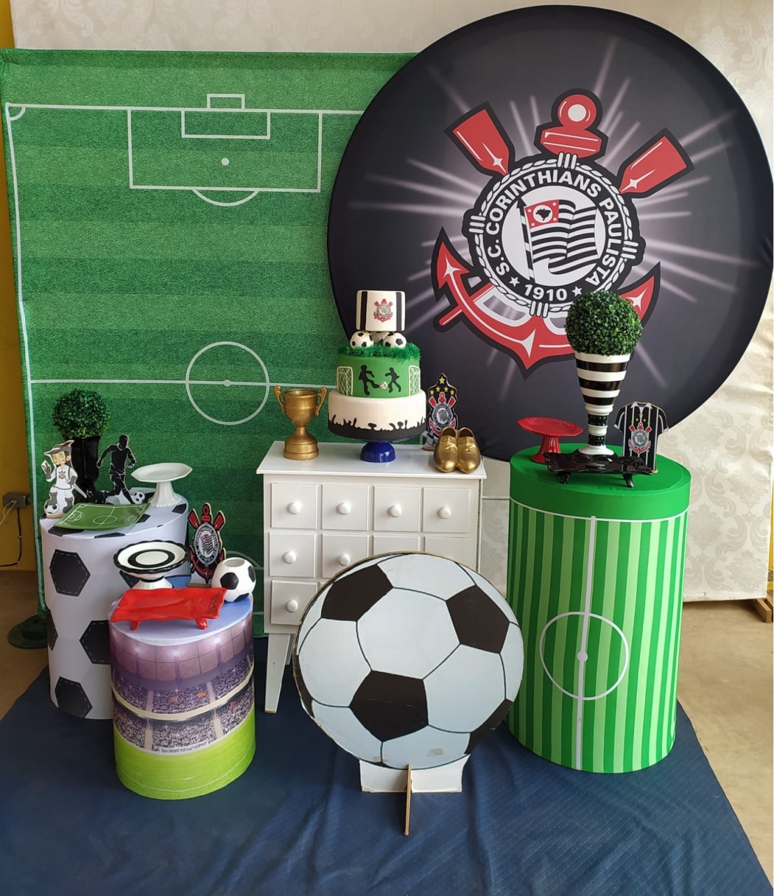 Kit Diamante Corinthians (2) - Cantinho da Cris Reis