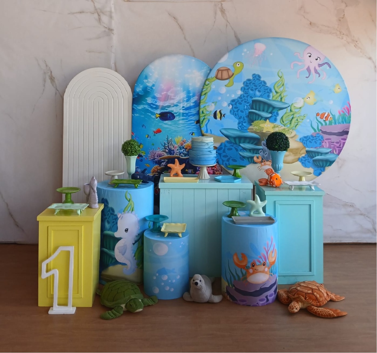 Kit Fundo Do Mar Luxo  - Cantinho da Cris Reis