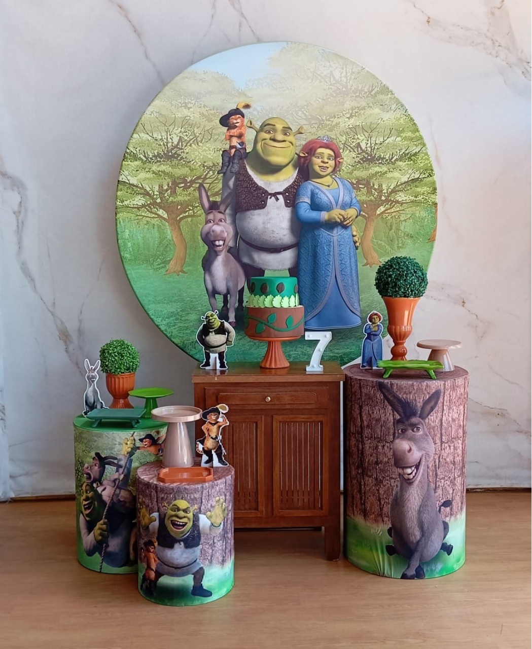 Kit Ouro Shrek  - Cantinho da Cris Reis