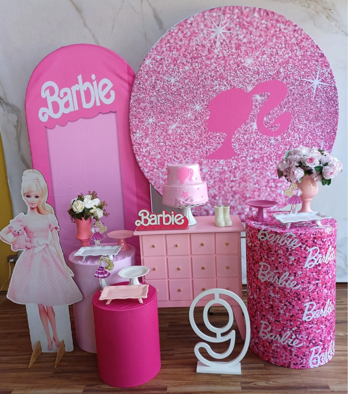 Kit Diamante  Barbie Silhueta  - Cantinho da Cris Reis
