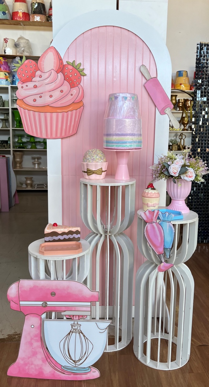 Confeitaria Luxo - Minimalista - Cantinho da Cris Reis