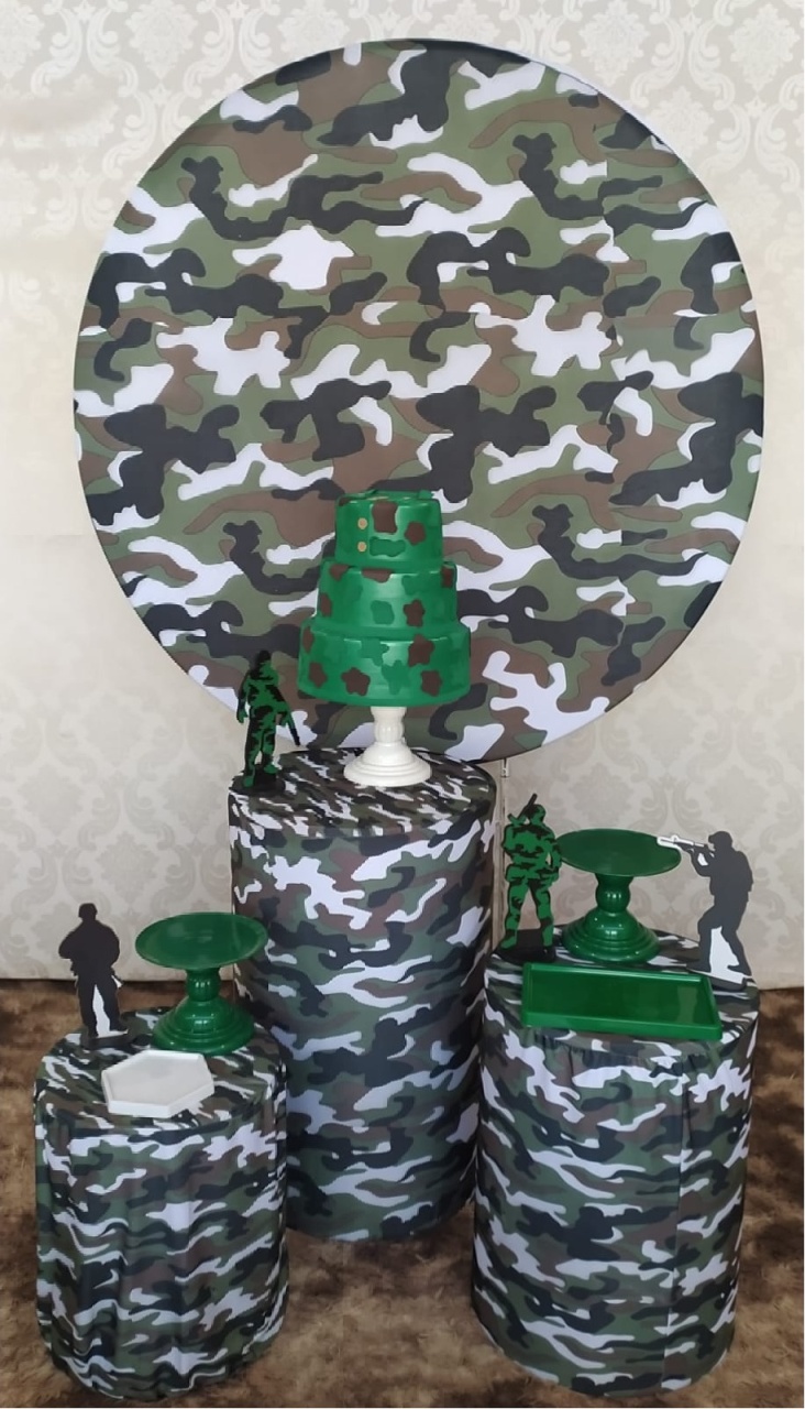  Kit Prata Exército - Cantinho da Cris Reis