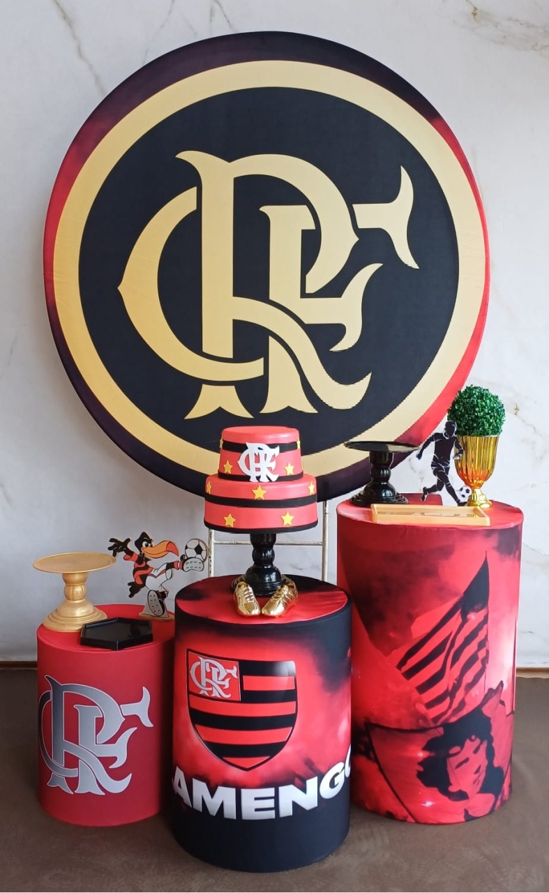 Kit Prata Flamengo  - Cantinho da Cris Reis