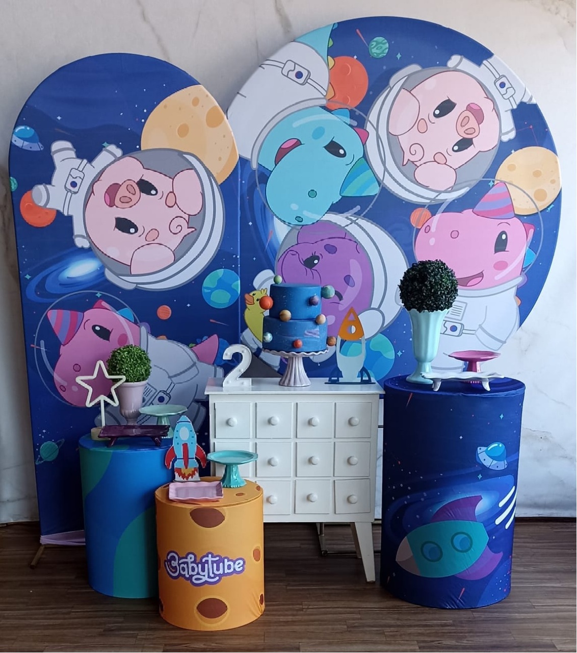 Kit Diamante Baby Tube  - Cantinho da Cris Reis