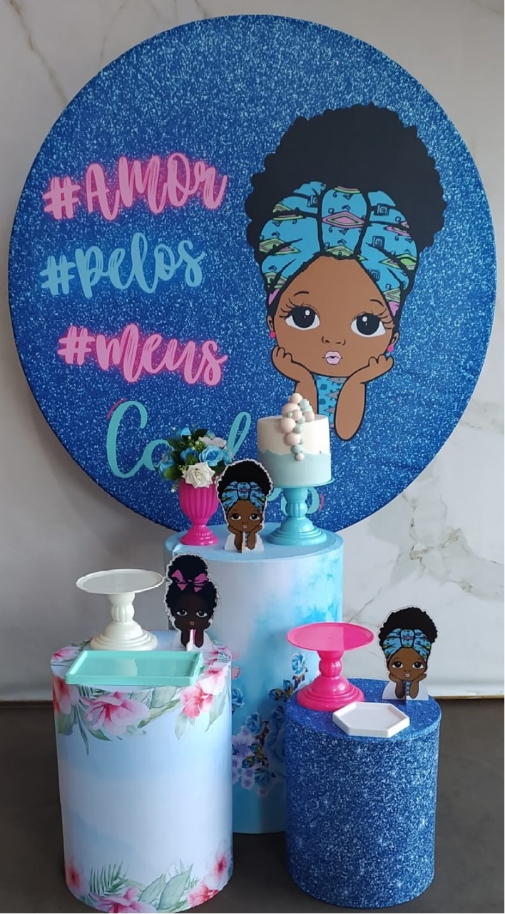 Kit Prata Meus Cachos (1) - Cantinho da Cris Reis