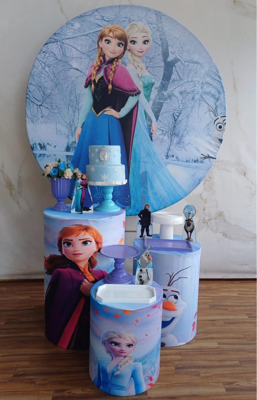 Kit Prata Frozen  - Cantinho da Cris Reis