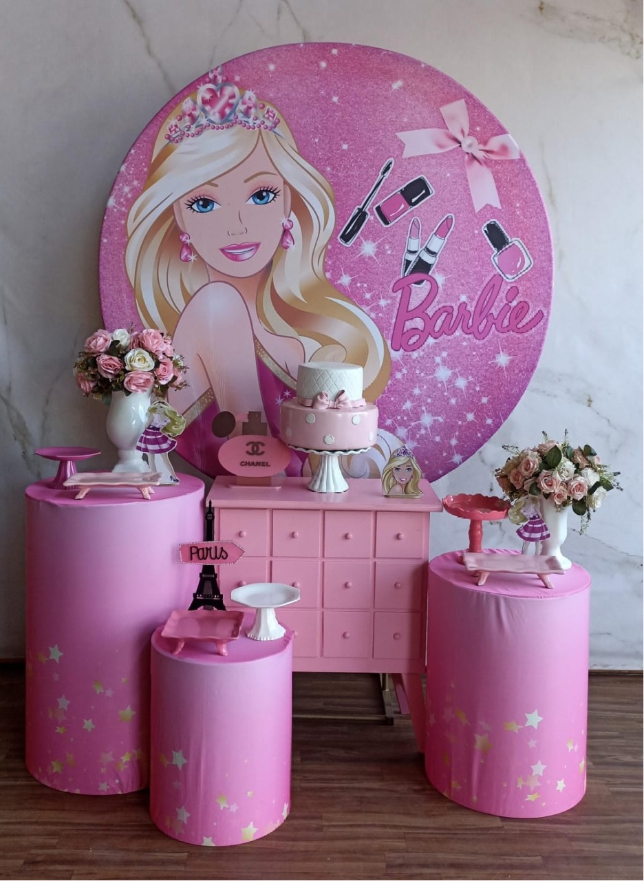 Kit Ouro Barbie  - Cantinho da Cris Reis
