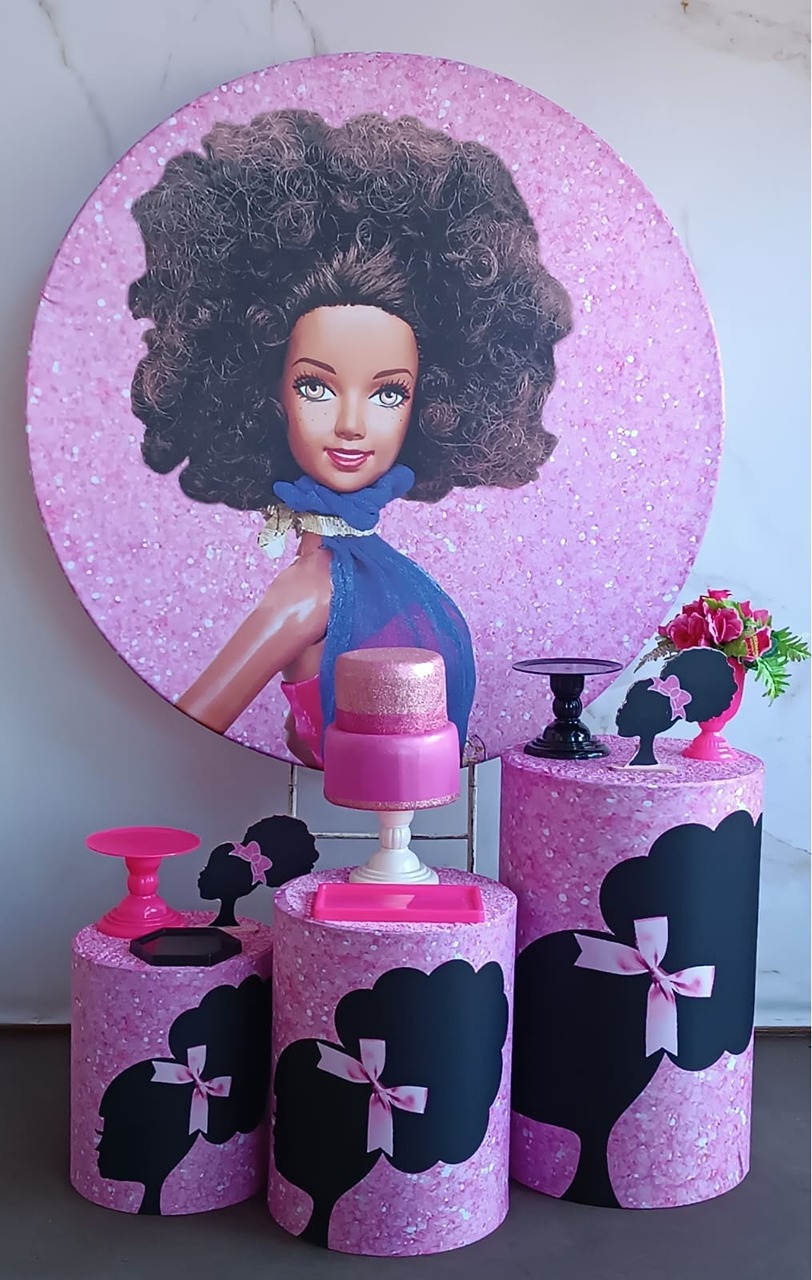 Kit Prata  Barbie Representatividade  - Cantinho da Cris Reis