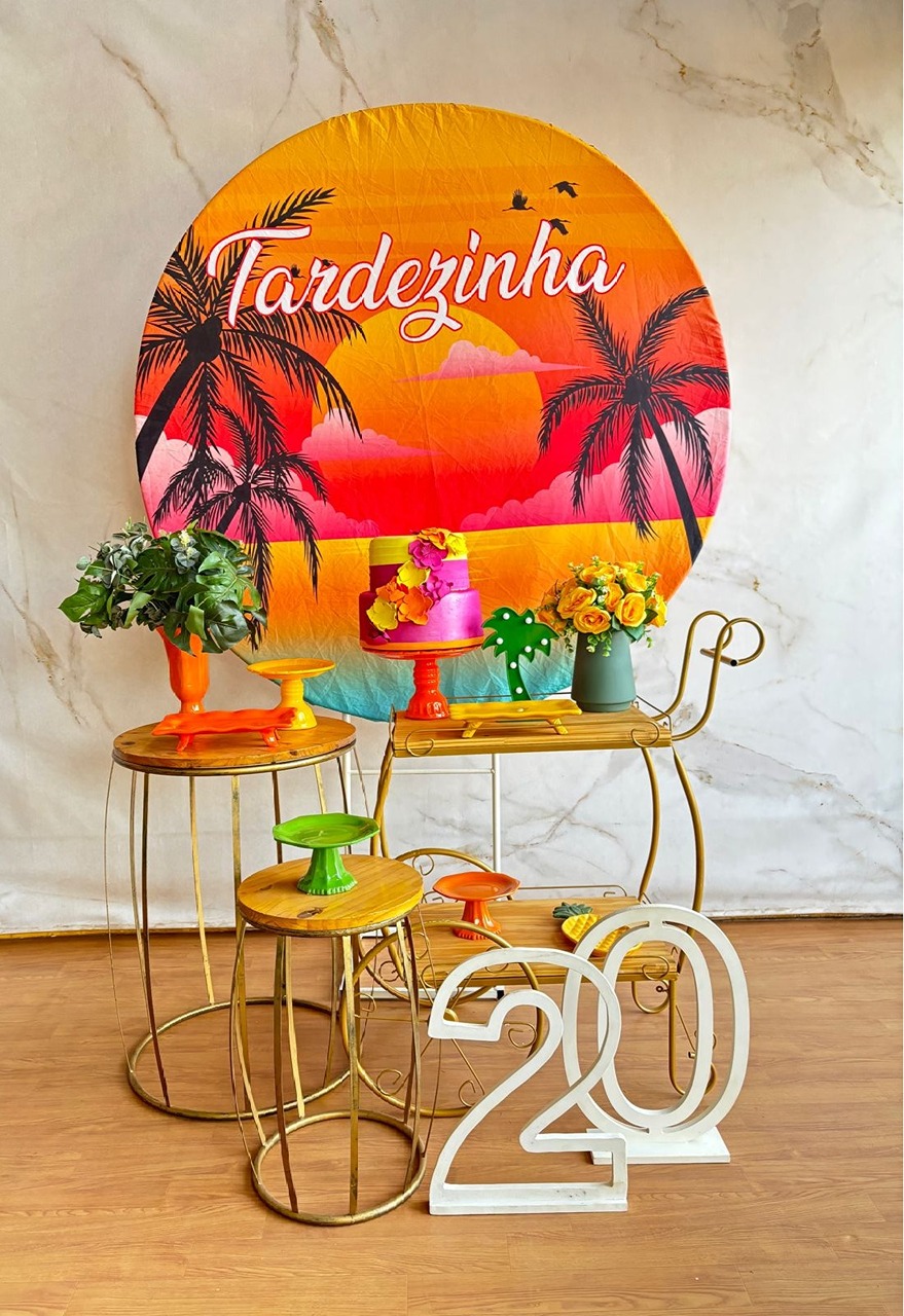 Kit Tardezinha Com Carrinho Gourmet  - Cantinho da Cris Reis