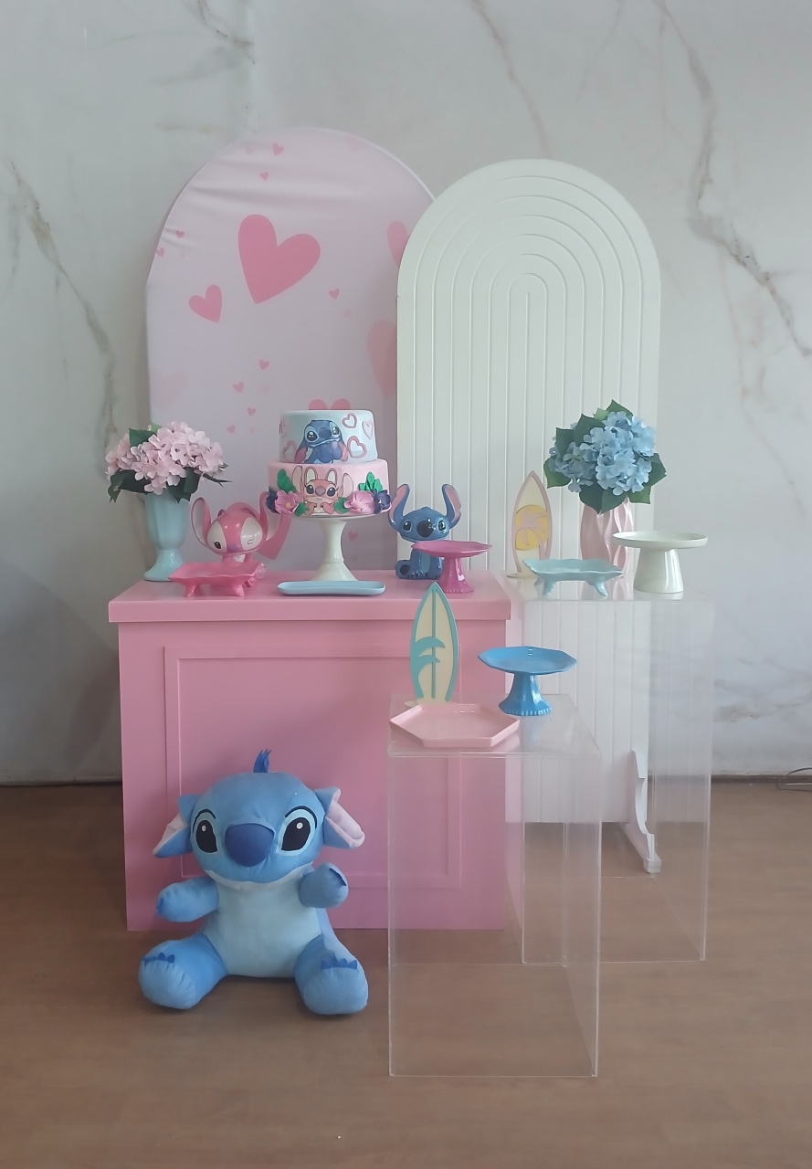 Kit Luxo Angel E Stich - Cantinho da Cris Reis