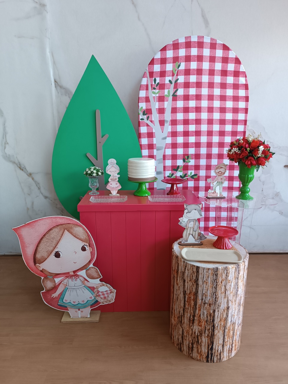 Kit Minimalista - Chapeuzinho Vermelho - Cantinho da Cris Reis