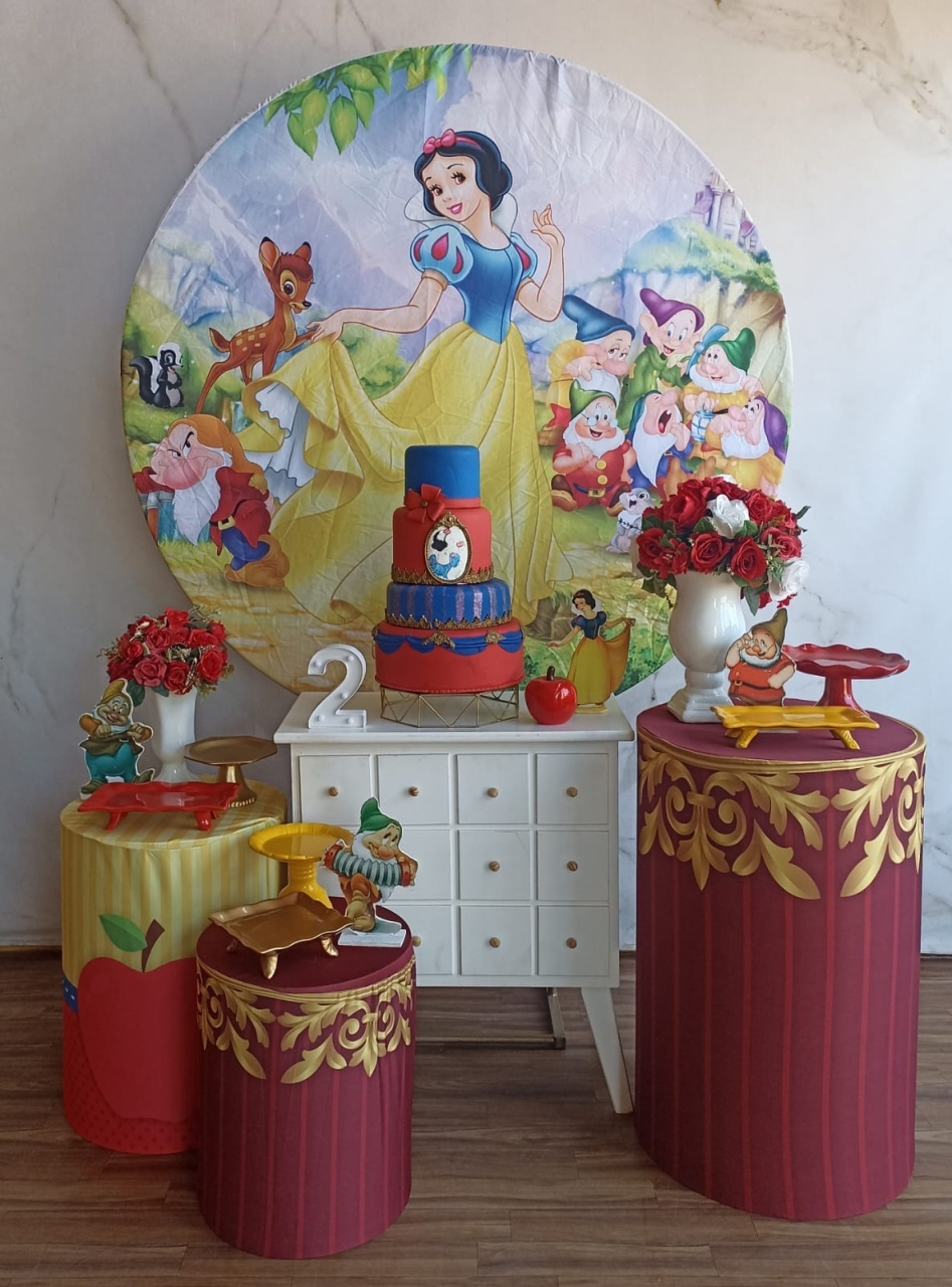 Kit Ouro Branca de Neve 1 - Cantinho da Cris Reis