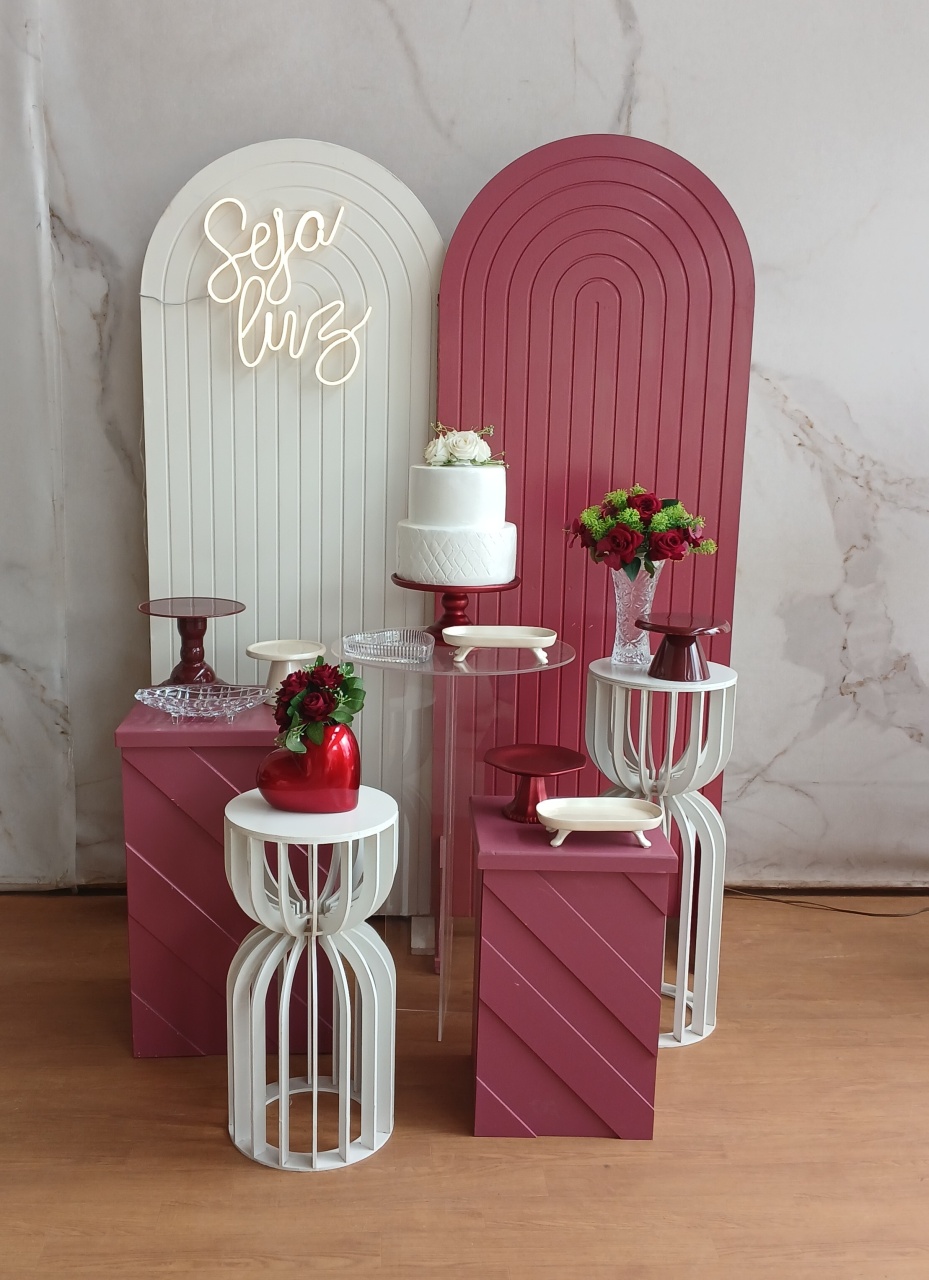 Kit Luxo Adulto-Marsala - Cantinho da Cris Reis